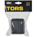 TORS Выключатель двухклавишный проходной 10А IP55 TS125 графит IEK