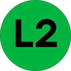 "Наклейка ""L2"" d=20 EKF PROxima"