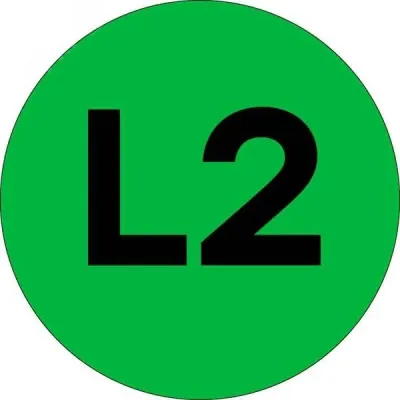 "Наклейка ""L2"" d=20 EKF PROxima"