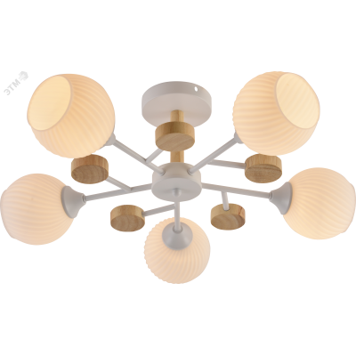 Люстра Rivoli Chiara 9180-305 5 х Е27 60 Вт модерн