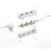 Удлинитель электрический ЭРА UDL-10-315-E Greenline 3 розетки с заземлением 1,5м ПВС 3x0.75мм2