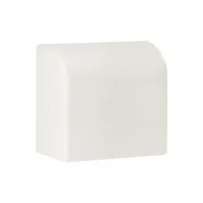 Заглушка (40х25) (4 шт) Plast EKF Белый