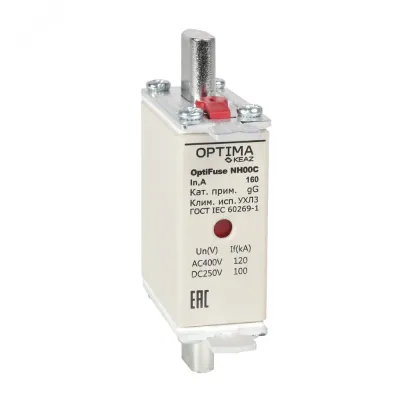 Вставка плавкая OptiFuse NH00C-63-gG-УХЛ3