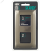 SKANDY Рамка 2-местная SK-F32N металл никель IEK
