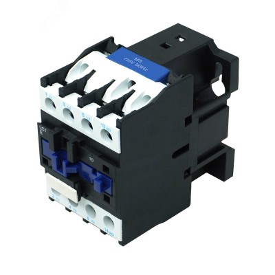 Контактор электромагнитный LC1E2510M5, 3P, 25А, 1НО, 220В/50Гц,   (ЭТ)