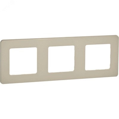 Рамка 3-местная слоновая кость INSPIRIA