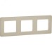 Рамка 3-местная слоновая кость INSPIRIA