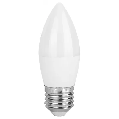 Лампа светодиодная 15т свеча теплый белый свет Е27 STD LED B35-15W-827-E27