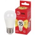 Лампа светодиодная ЭРА RED LINE LED P45-15W-827-E27 R 15Вт шар теплый белый свет E27