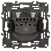 14-2102-02 ЭРА Розетка 2P+E Schuko со шторками, 16A-250В, IP20, Эра Elegance, сл.кость (10/100/3000)
