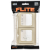 FLITE Рамка 2-местная IP55 Рпро-2-55-ФлСл сливочный IEK