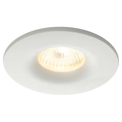 Встраиваемый светильник алюминиевый ЭРА KL105 WH MR16 GU5.3 белый