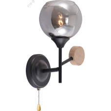 Бра светильник Rivoli Elouisa 9181-401 настенный 1 х Е27 60 Вт модерн с выключателем