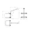 Кронштейн на опору ЭРА SPP-AC4-0-350-048 с 2 хомутами 350mm d48mm
