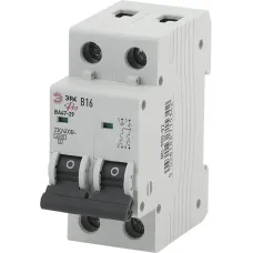 Автоматический выключатель ЭРА PRO NO-900-98 ВА47-29 2P 63А кривая B 4,5кА