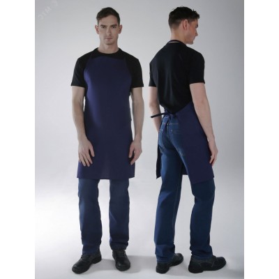 Фартук с грудкой (тк.Диагональ), т.синий