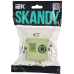 SKANDY Розетка двойная TV+RJ45 кат.6E SK-A15G мятный IEK