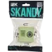SKANDY Розетка двойная TV+RJ45 кат.6E SK-A15G мятный IEK