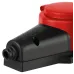 Колодка KX-2e-RED-IP44 каучуковая с заземлением 2 розетки 16A IP44 красная