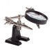 Держатель Третья рука с лупой х2.5 (HT-390)