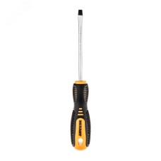 Отвертка шлицевая SL5х100 мм, двухкомпонентная рукоятка