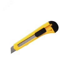 Нож с сегментированным лезвием 18 мм пластик