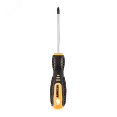 Отвертка крестовая PZ1х75 мм, двухкомпонентная рукоятка