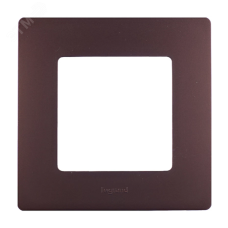 Рамка 1-местная какао ETIKA