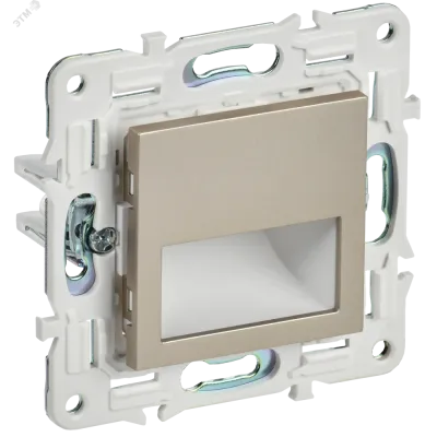 SKANDY Подсветка LED встраиваемая SK-L01Sh шампань IEK
