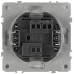 Переключатель 10АХ-250В IP20 белый 15-1103-01 Galaxy