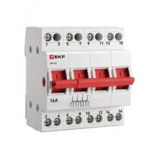Переключатель трехпозиционный ТПС-63 4P 16А PROxima