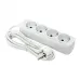 Удлинитель 'Эксперт'  4 гнезда 2 метра 16А/3,5кВт с заземлением ПВС 3х1 EKF'