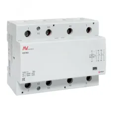 Контактор модульный КМ 80А 2NO+2NC 230VAC (6 мод.) AVERES