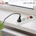 Удлинитель электрический ЭРА UDL-16-370-ES Greenline 3 розетки с заземлением с выключателем 7м ПВС 3x1мм2