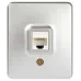 Розетка ЭРА Эксперт 11-3203-03 информационная RJ45, IP20, ОУ, алюминий