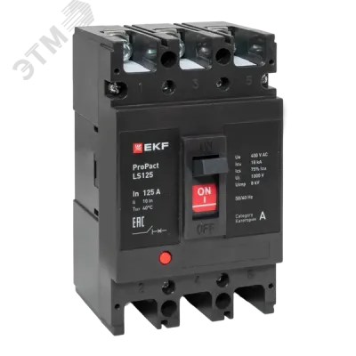 LS125 18кА 3P 160А ProPact EKF