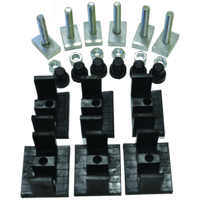 Комплект шинодержателей, 3p, d=20 mm