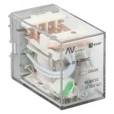 Реле промежуточное RPA 22/4 5A 220В DC EKF AVERES