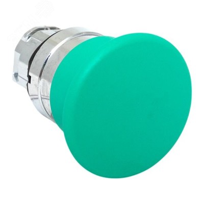 Механизм кнопки исполнительный XB4 Грибок зеленый возвратный без фиксации без подсветки IP65