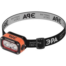 Фонарь налобный светодиодный GA-812 Orange аккумуляторный 3+3 Bт сенсорное управление 5 режимов USB type C