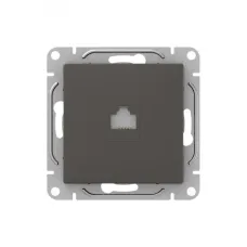 Механизм розетки RJ45 (cat6), мокко Эпика EKF