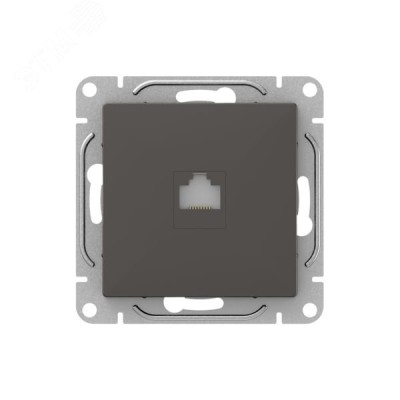 Механизм розетки RJ11  мокко Эпика EKF