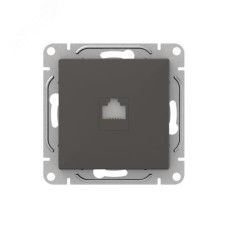 Механизм розетки RJ45 (cat5)  мокко Эпика EKF