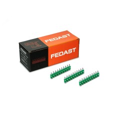 Гвозди 3.0x25 мм усиленные для монтажного пистолета (1000 шт/уп) без газового баллона