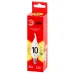 Лампочка светодиодная ЭРА RED LINE LED BXS-10W-827-E14 R E14 / Е14 10Вт свеча на ветру теплый белый свет