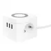 Удлинитель Куб 2 гнезда 3USB 2,4А+зарядное устройство 1,3 метра 1мм2