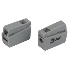 Клемма ЭРА NO-225-461 быстрозажимная 221-101 для светильников 1 полюс 0.5-2.5мм2 (упаковка 3 шт.)