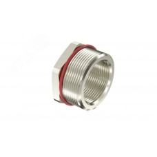 Взрывозащищенный Ex d e переходник. Тип А. ''наруж.резьб'' М50х1,5 - ''внутр.резьб'' M32х1,5. Нержавеющая сталь AISI316L. IP66/67/68