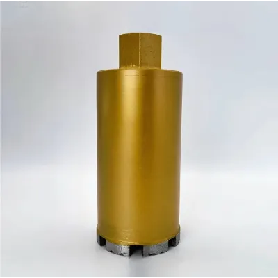 Коронка алмазная для подрозетников для сухого сверления 76х180 мм, M22