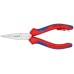 Плоскогубцы электрика для монтажа проводов резка - проволока средней твердости 25мм твердая проволока 16мм L=160мм хромированные двухкомпоне